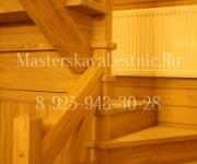 Деревянные лестницы из дуба Коттеджный поселок Бристоль - коттеджи, таунхаусы и дуплексы Киевское шоссе