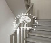 Облицовка металлической лестницы деревом д Покровка Солнечногорск 