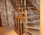 Деревянные лестницы из дуба село Саввинская Слобода Одинцовский район