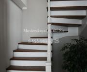 Деревянные лестницы из лиственницы КП Европа 2 деревня Грибаново Красногорский район