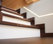 Деревянные лестницы в Тучково на заказ - облицовка бетонных лестниц деревом Тучково