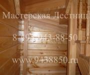Деревянные лестницы из сосны и лиственницы деревня Супонево Одинцовский район