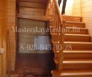 Деревянные лестницы из дуба село Ильинское Красногорский район