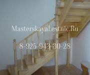 Деревянные лестницы из лиственницы деревня Котово Истринский район