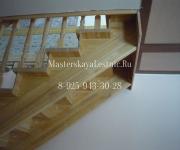 Деревянные лестницы из лиственницы деревня Котово Истринский район